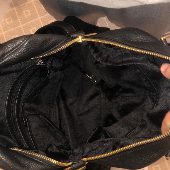 Michael Kors black leather handbag - Picture 4 of 6